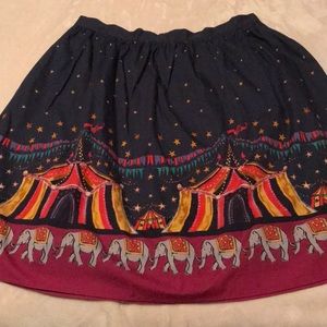 Modcloth Circus Skirt. 1X